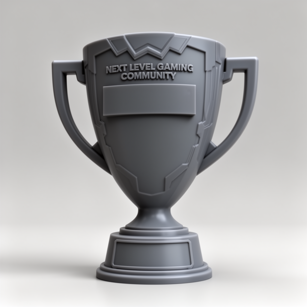Next Level Trophy Statue free 3D printable STL
