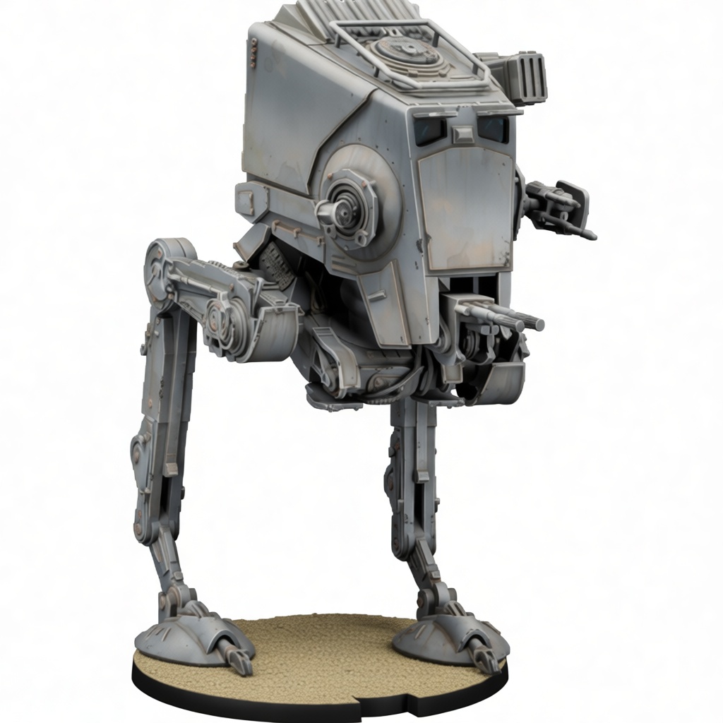 AT-ST Walker Figurine free 3D printable STL