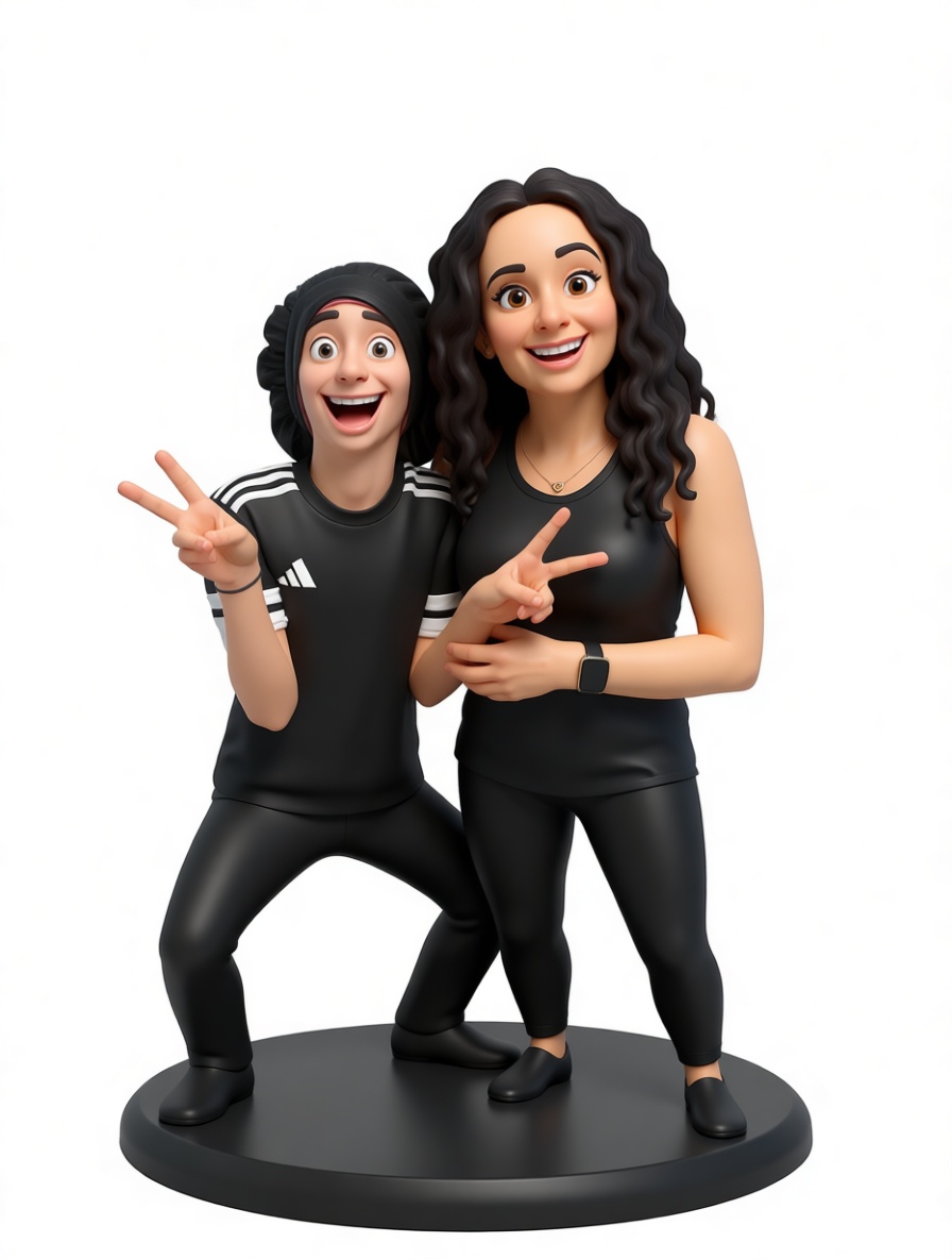 Happy Couple Figurine free 3D printable STL