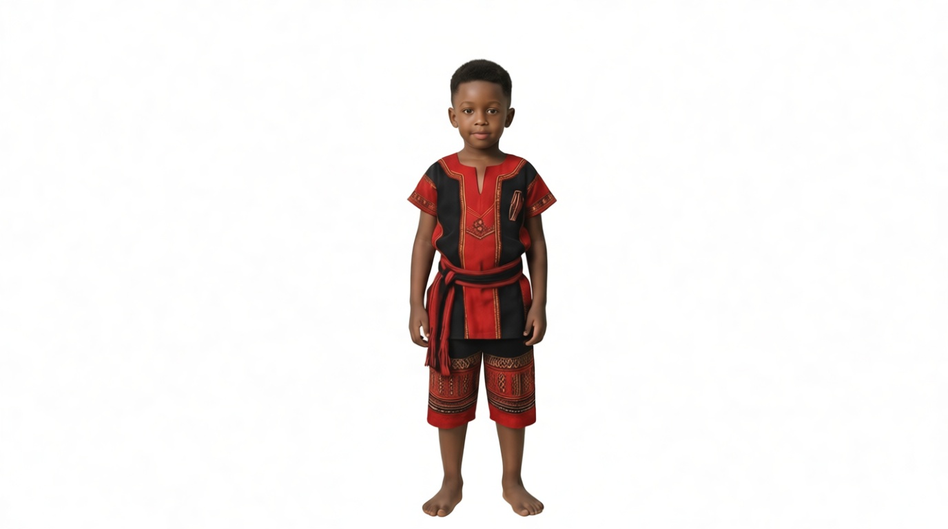 African Boy Figurine free 3D printable STL