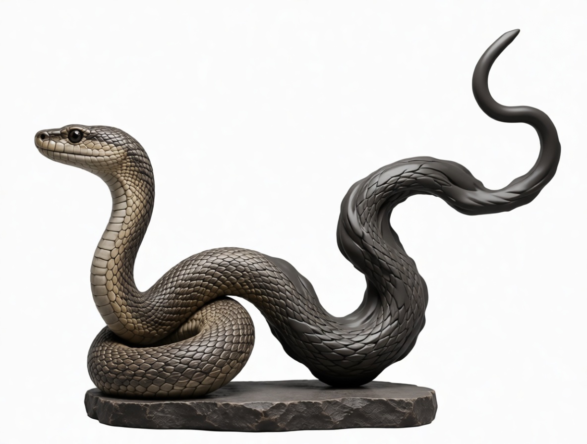 Cobra Snake Figurine free 3D printable STL