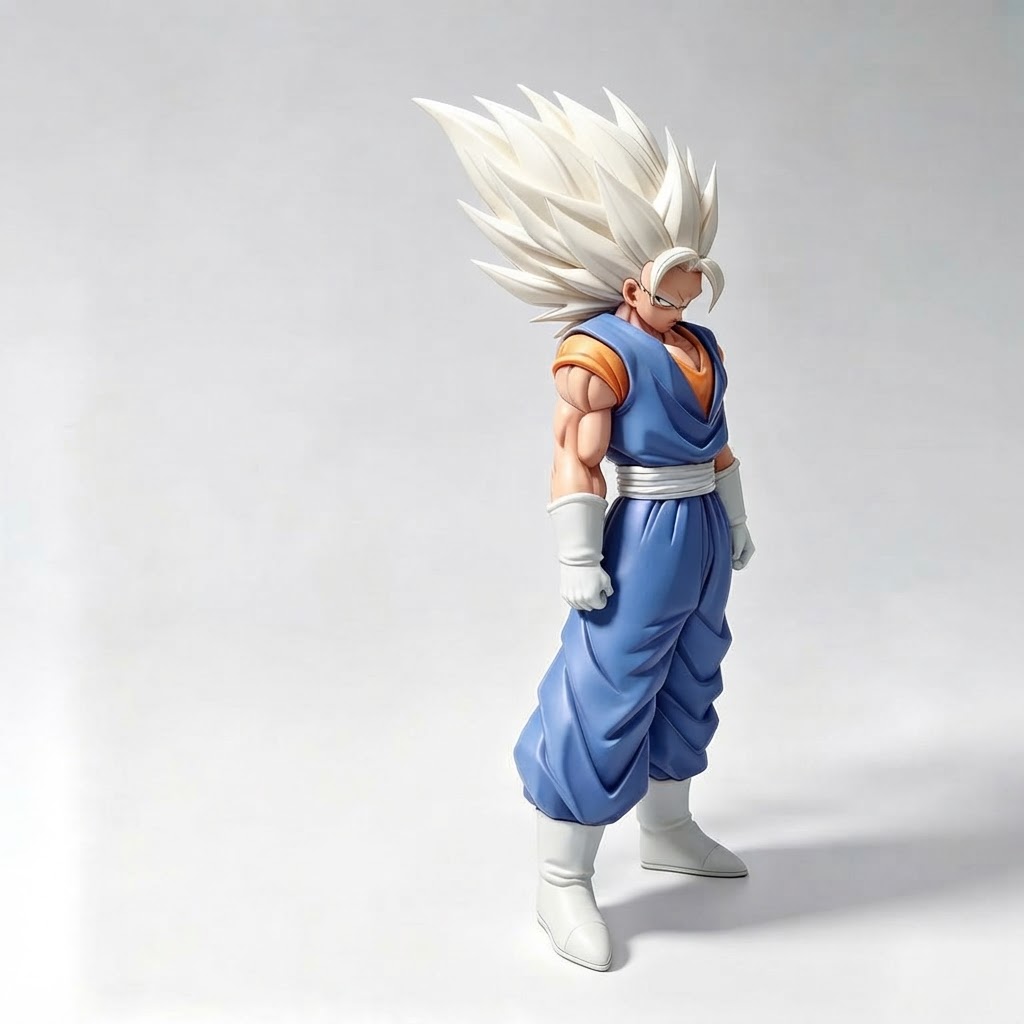Super Saiyan Vegito Figurine free 3D printable STL