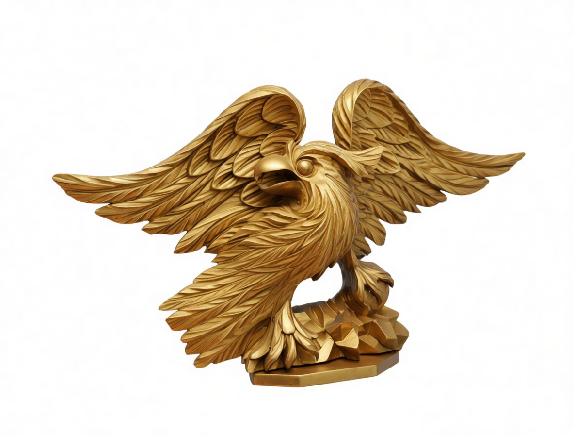Golden Eagle Sculpture free 3D printable STL