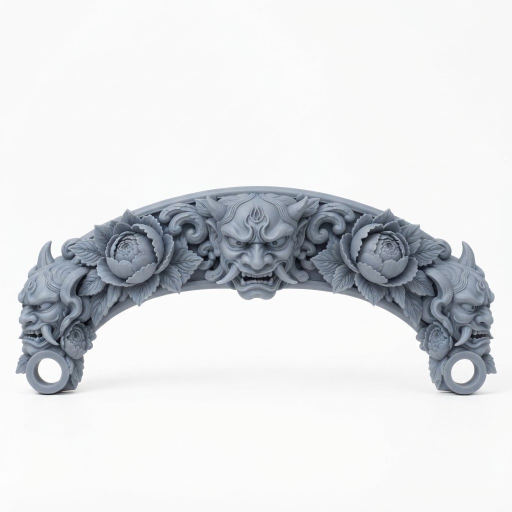 Oni Demon Arch free 3D printable STL
