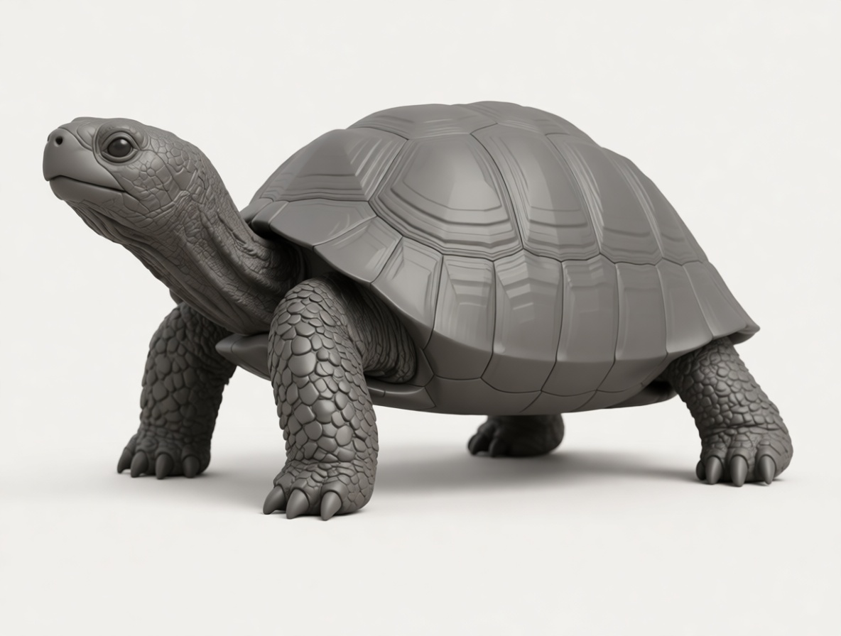 Galápagos Tortoise Figurine free 3D printable STL