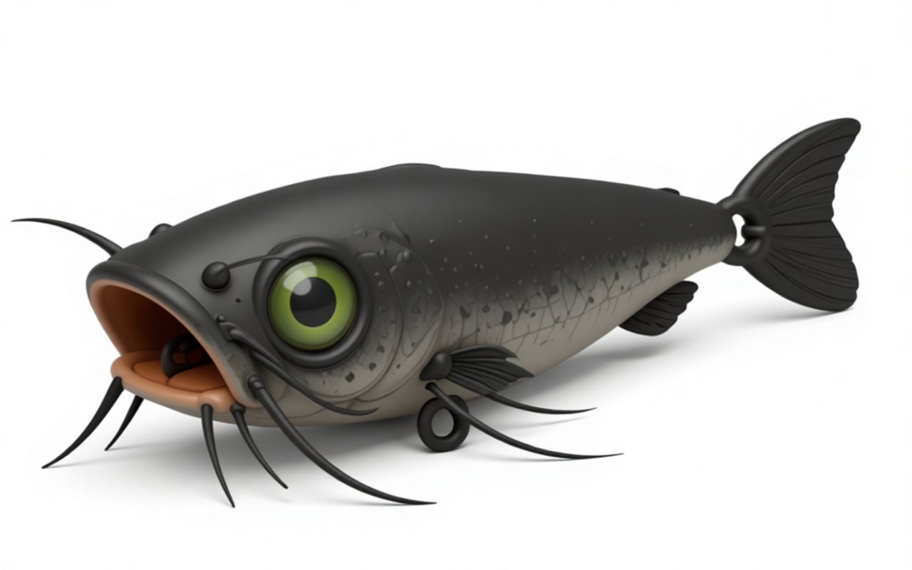 Catfish Figurine free 3D printable STL