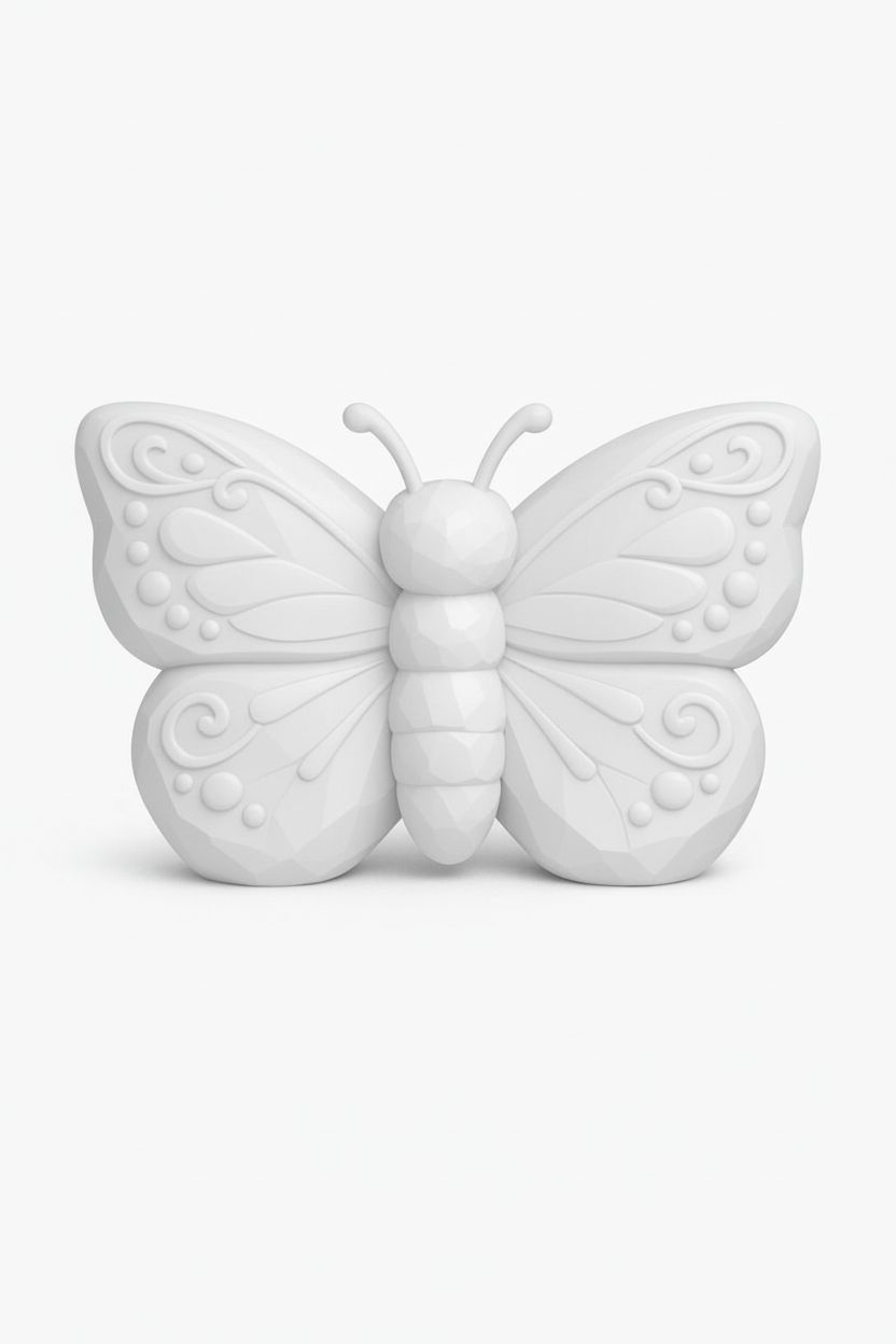Decorative Butterfly Figurine free 3D printable STL
