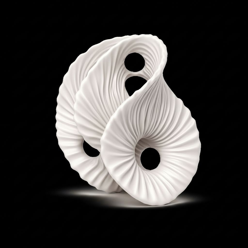 Mobius Strip Sculpture free 3D printable STL