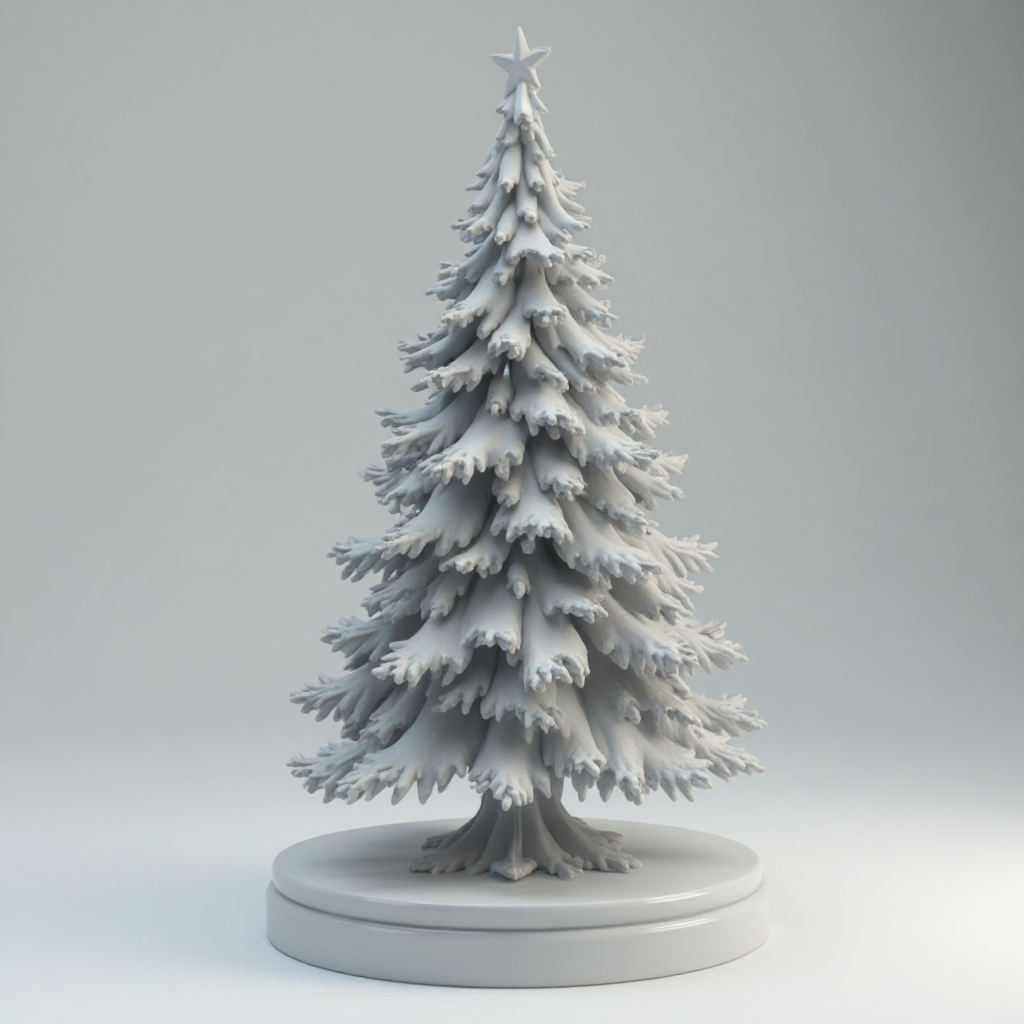 Christmas Tree Figurine free 3D printable STL