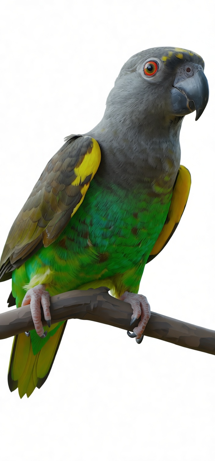 Senegal Parrot Figurine free 3D printable STL