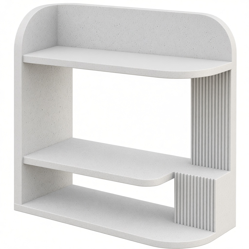 Modern Minimalist Shelf free 3D printable STL