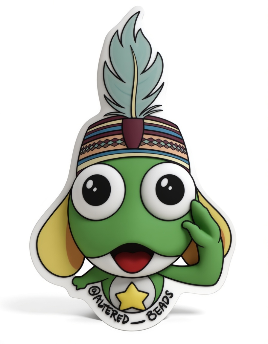 Keroro Platoon Leader Sticker free 3D printable STL