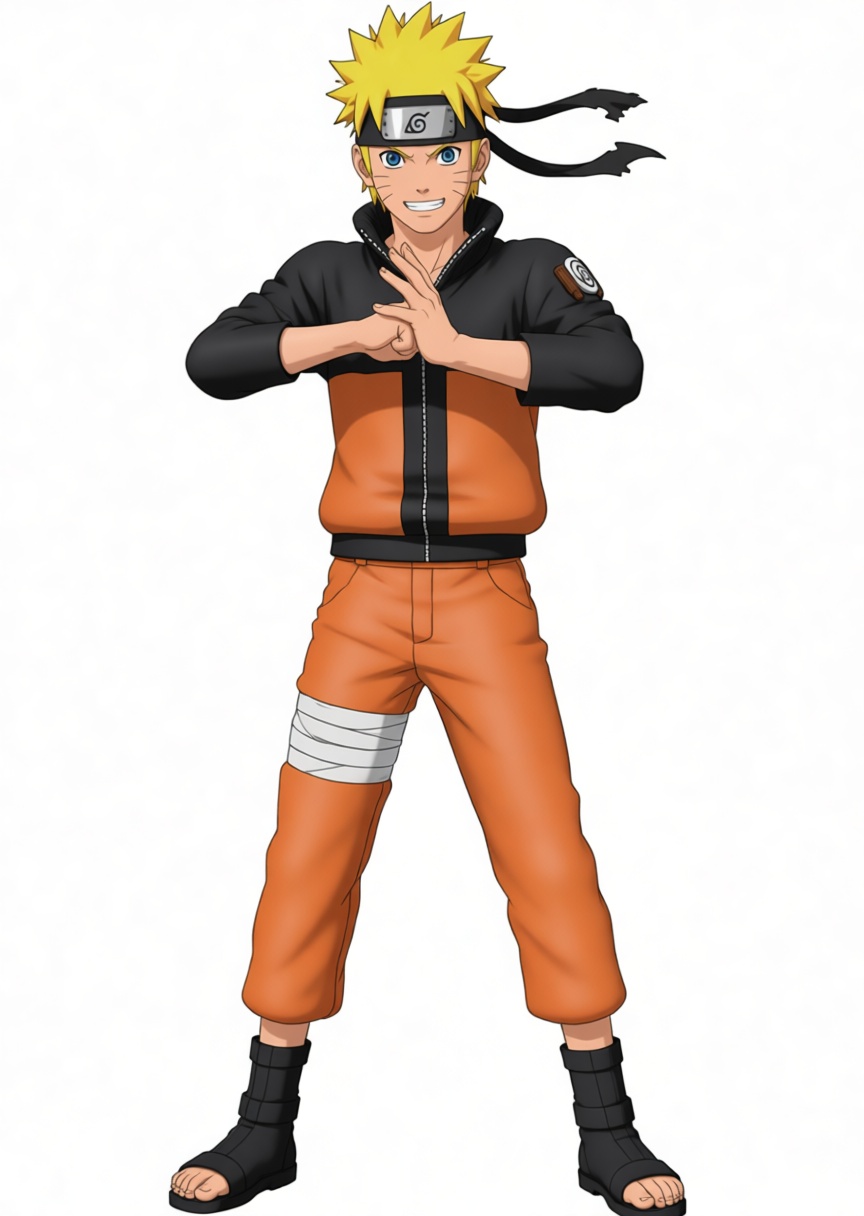 Naruto Uzumaki Figure free 3D printable STL