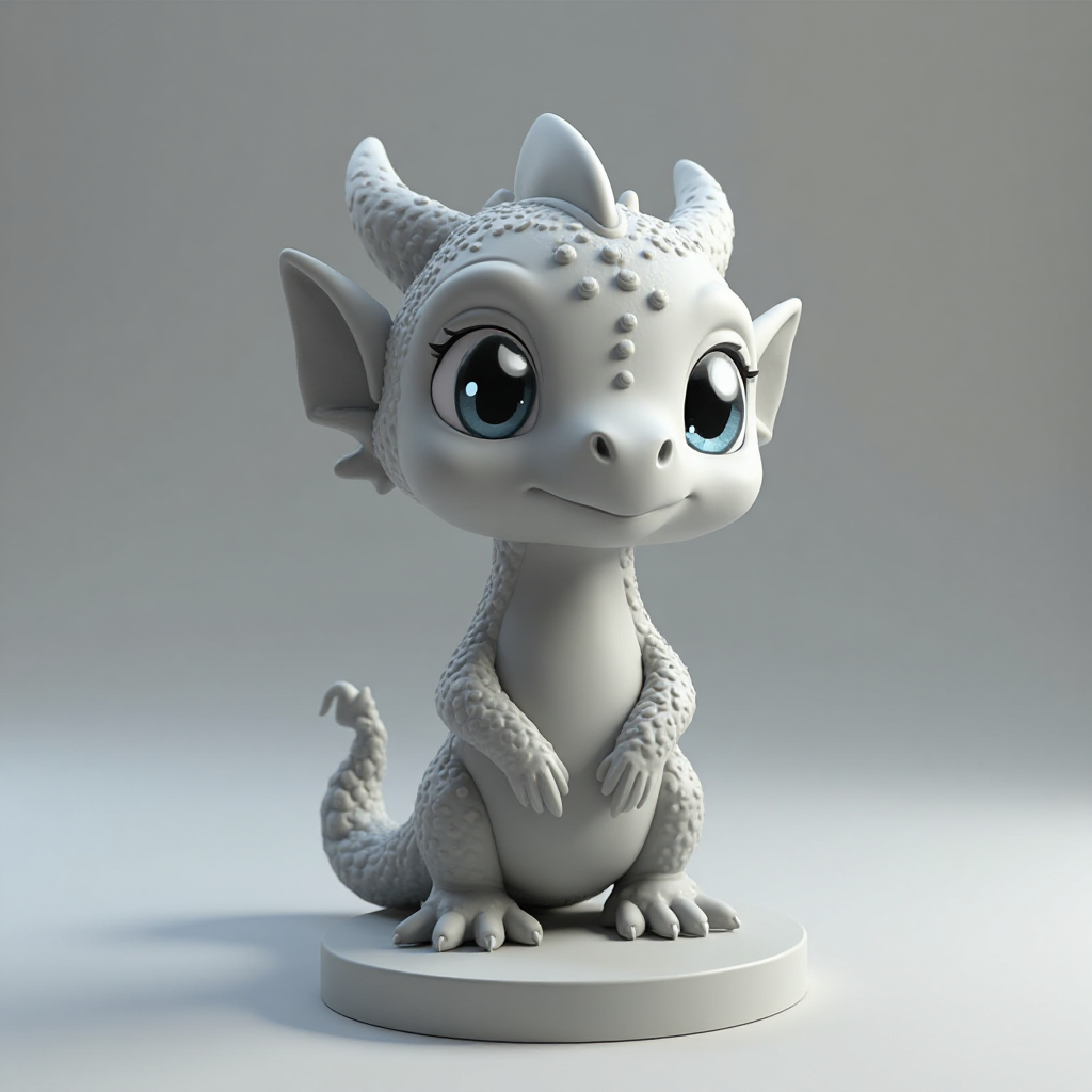 Forest Dragon Figurine free 3D printable STL