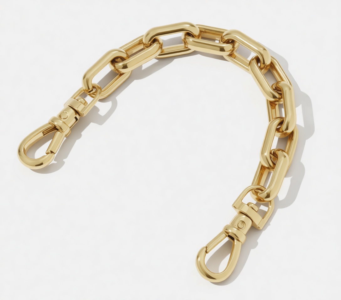 Gold Chain Necklace Model free 3D printable STL