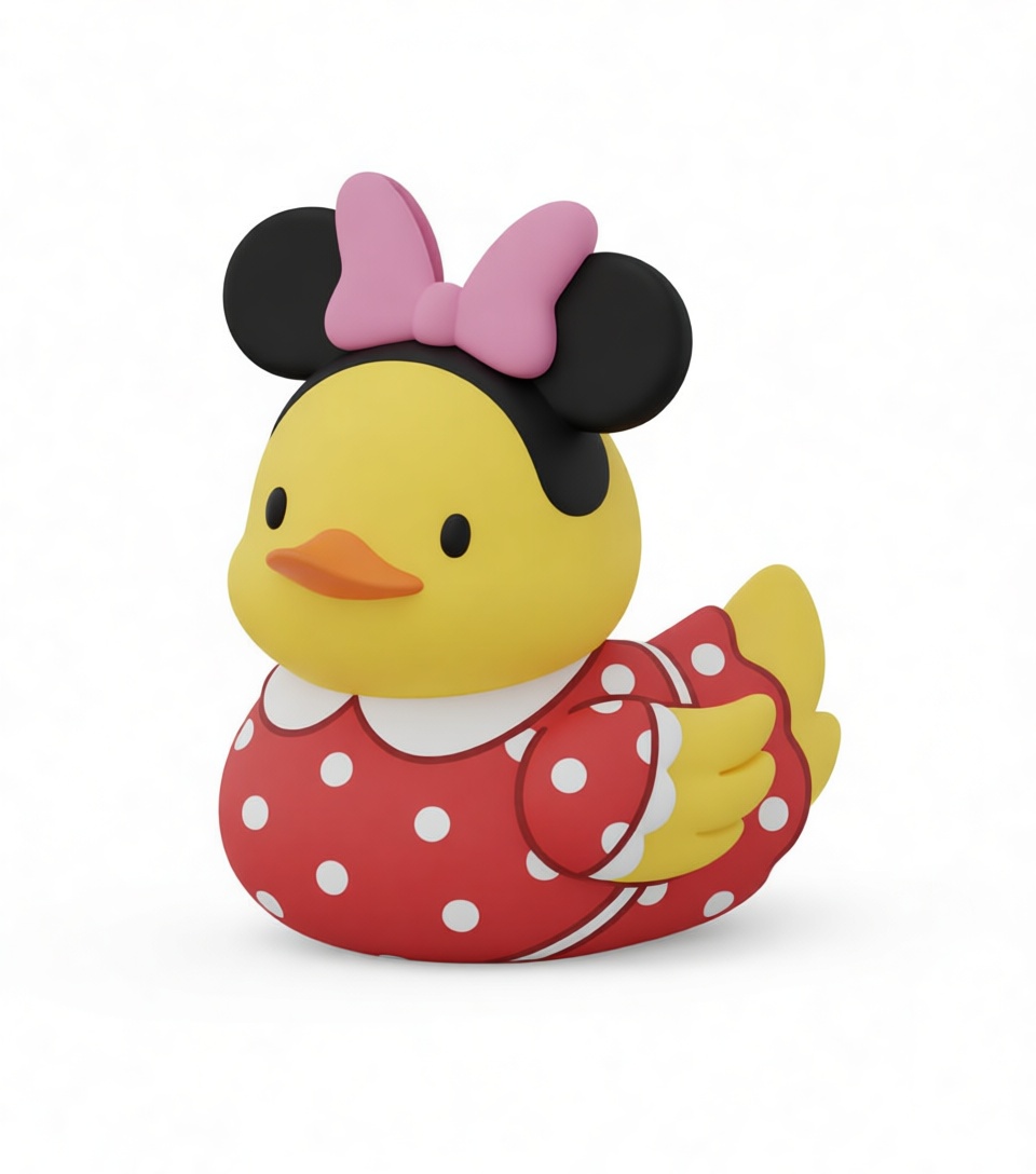 Minnie Mouse Duck Figurine free 3D printable STL