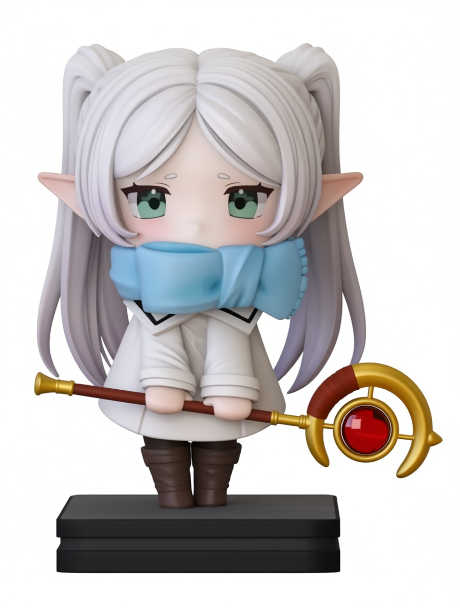 Puck Elf Mage Figurine free 3D printable STL