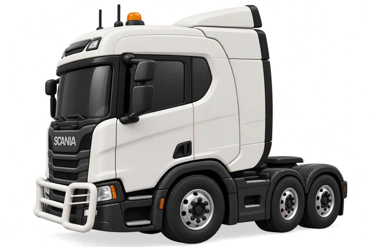 Scania R-Series Truck Model free 3D printable STL
