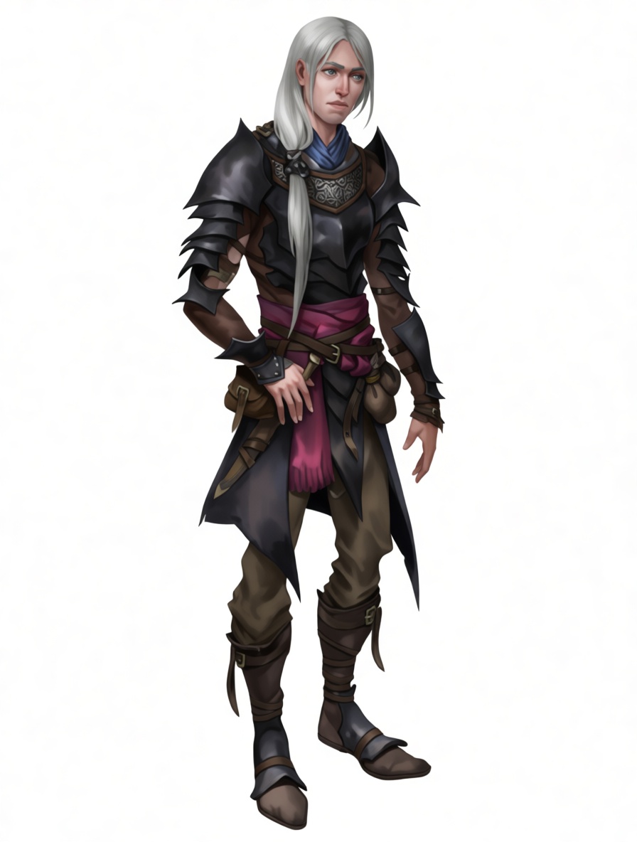 Female Fantasy Rogue Figurine free 3D printable STL