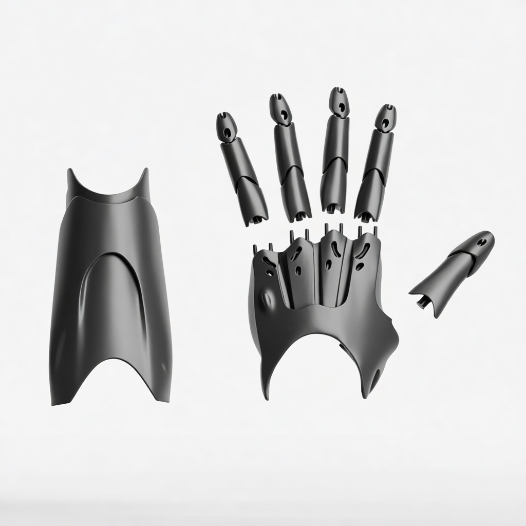Mechanical Finger Armor free 3D printable STL