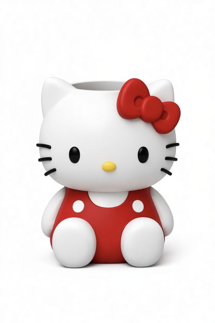 Hello Kitty Figurine free 3D printable STL