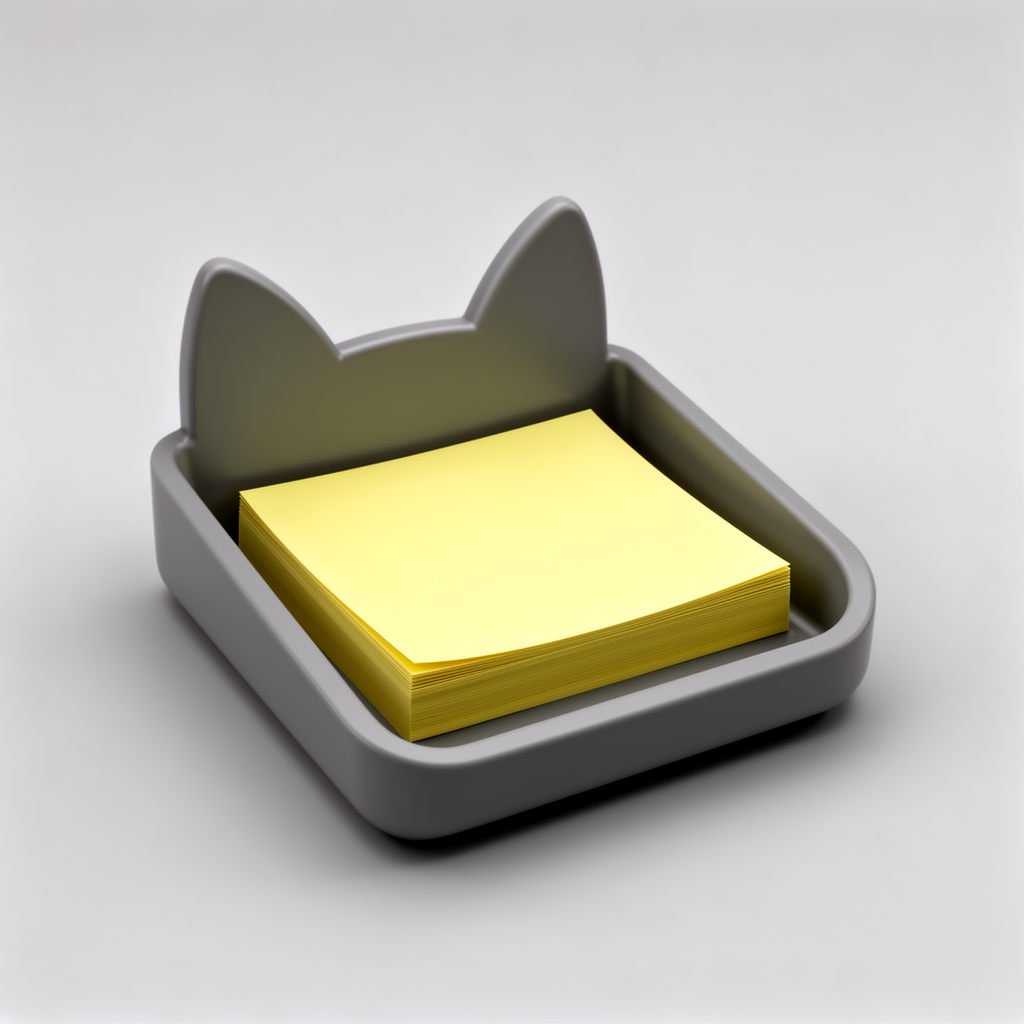 Cat Ears Desk Tray - Free 3D Printable STL File