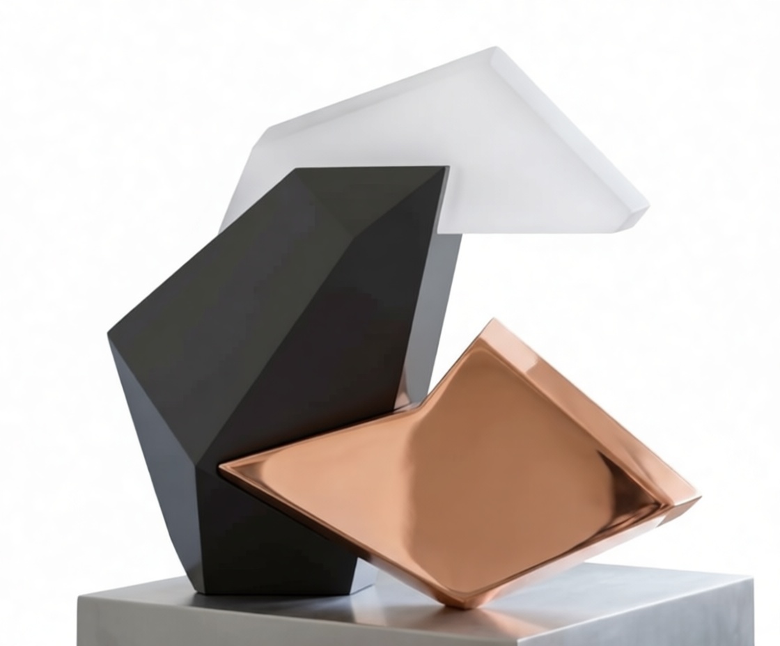 Abstract Geometric Sculpture free 3D printable STL