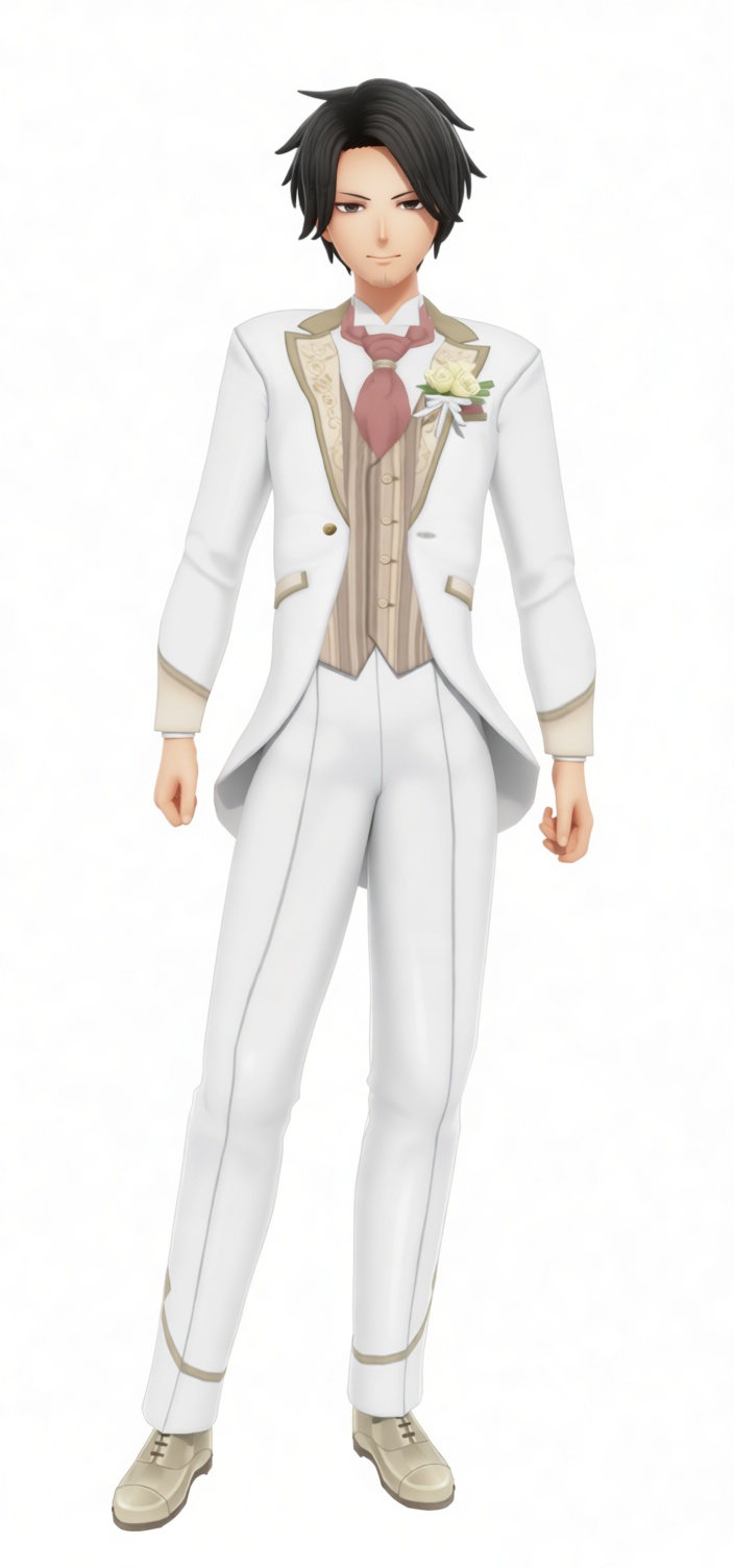 Anime Groom Figurine free 3D printable STL