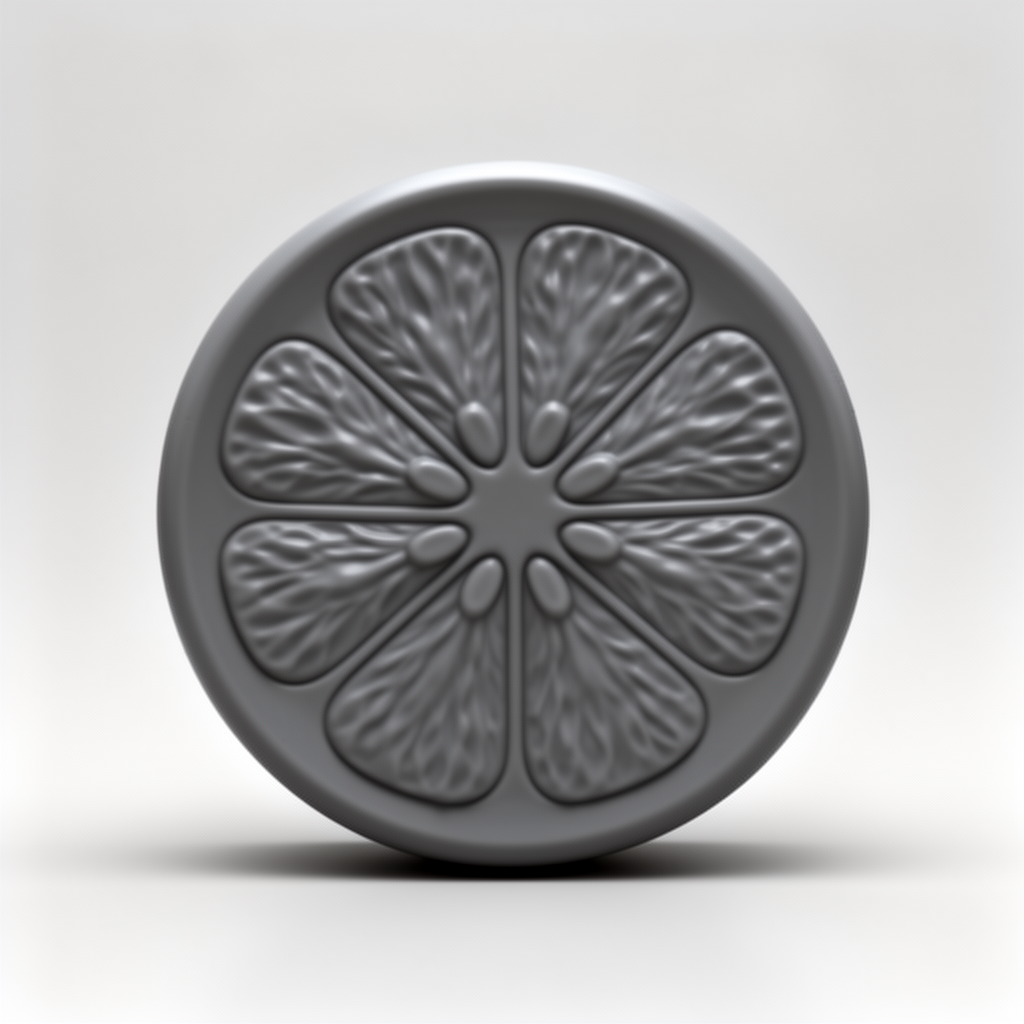 Lemon Slice Figurine free 3D printable STL