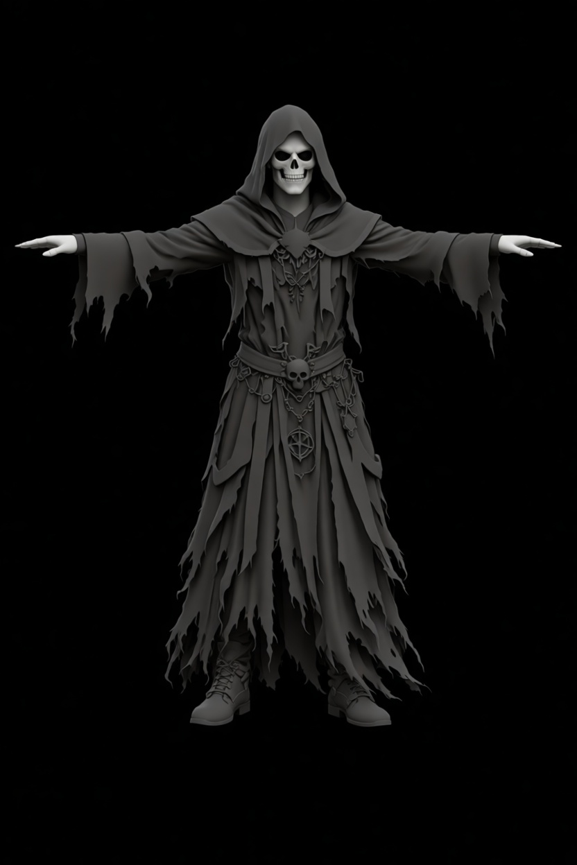 Grim Reaper Figurine free 3D printable STL