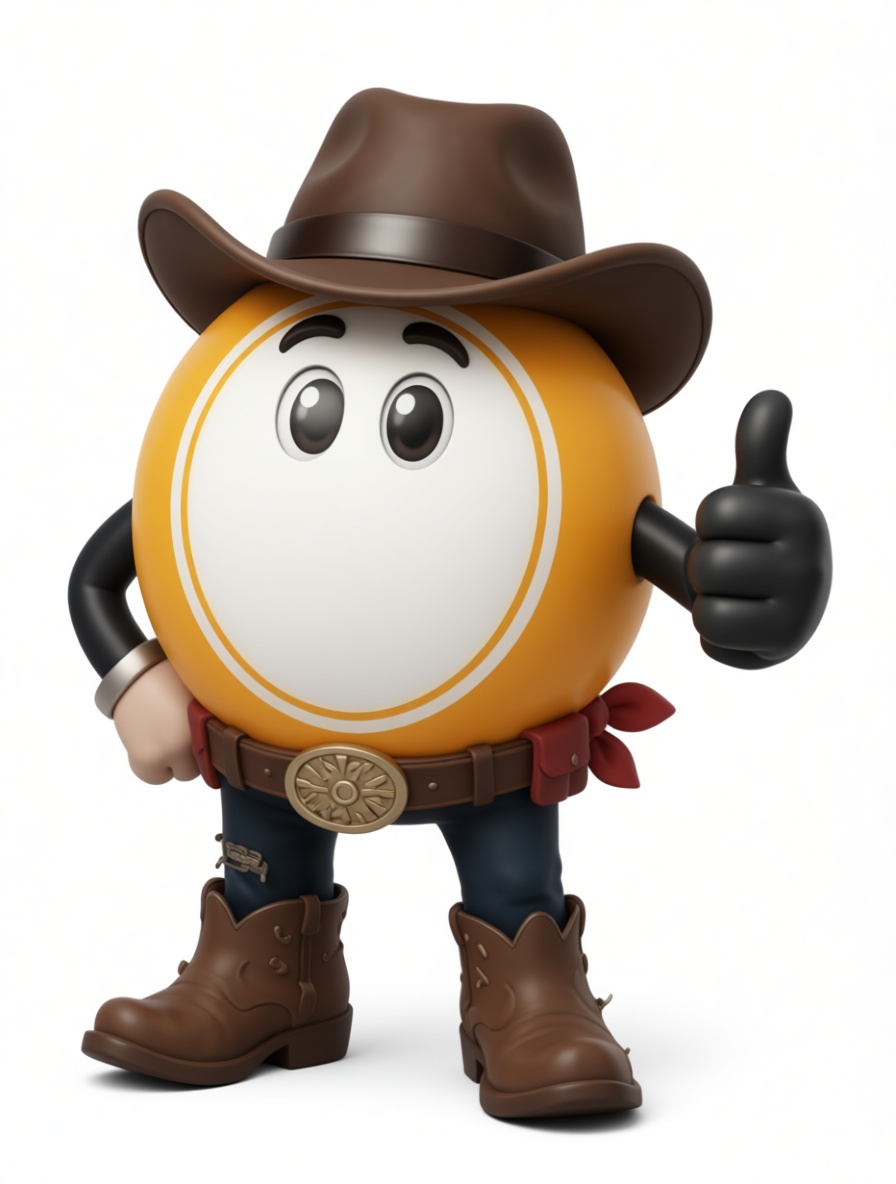 Western Emoji Figurine free 3D printable STL