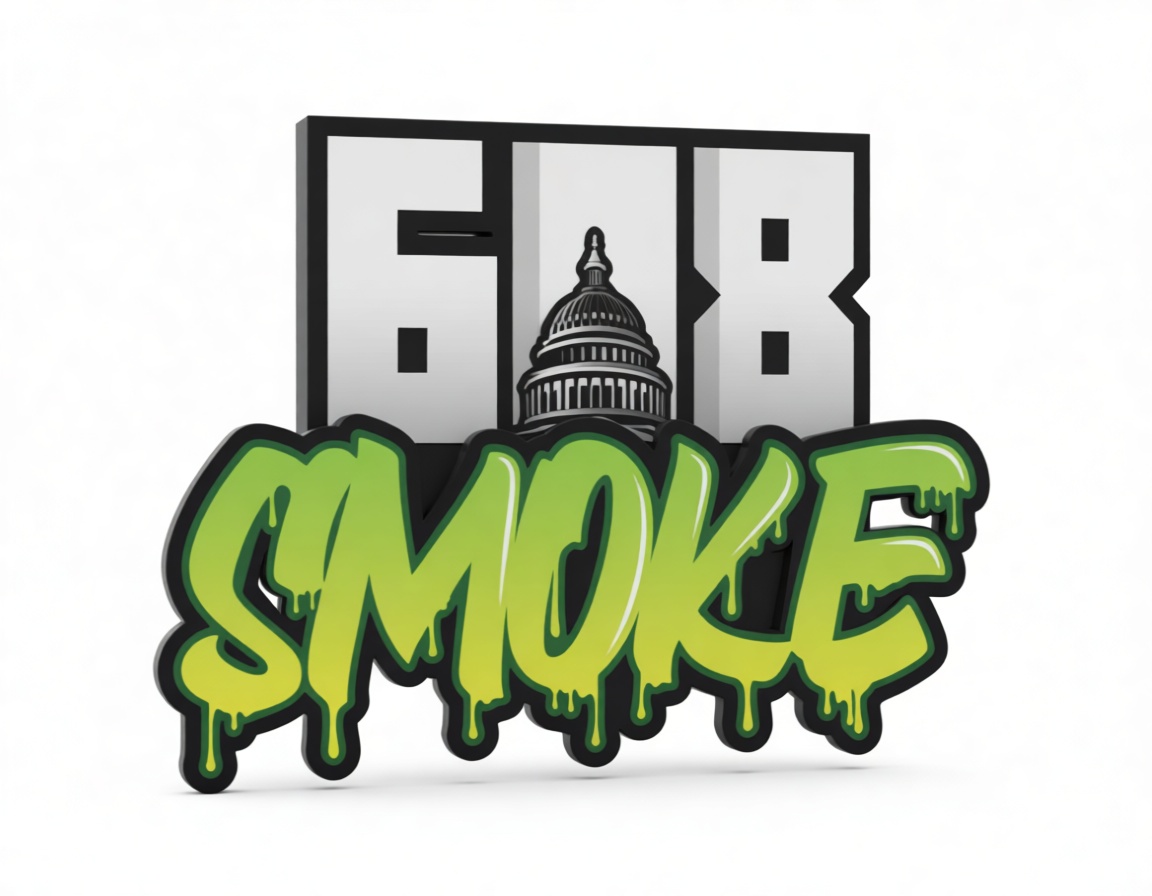 6ix Smoke Logo Model free 3D printable STL