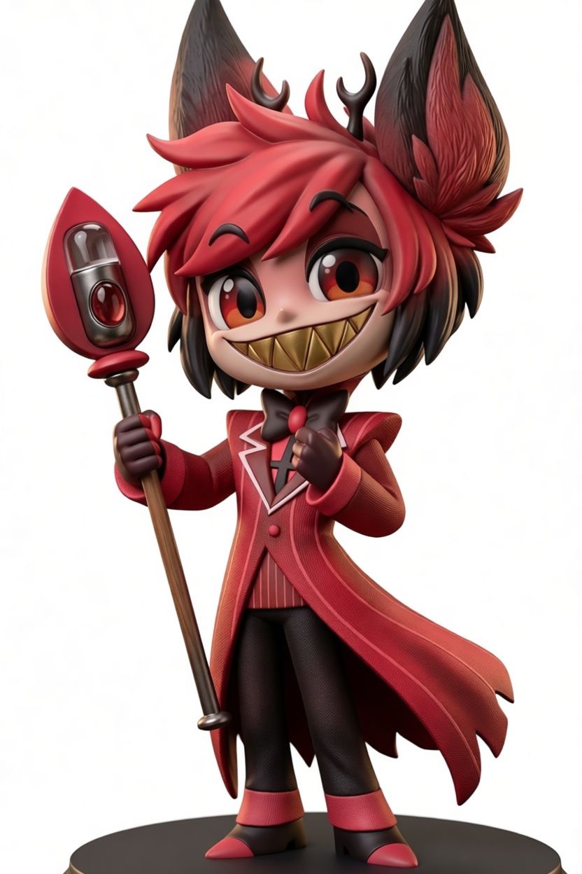 Alastor Hazbin Hotel Figurine free 3D printable STL