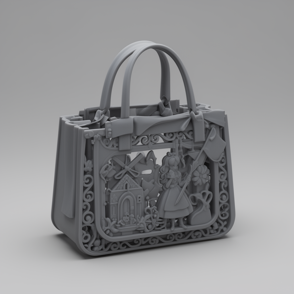 Alice Hollow Bag free 3D printable STL