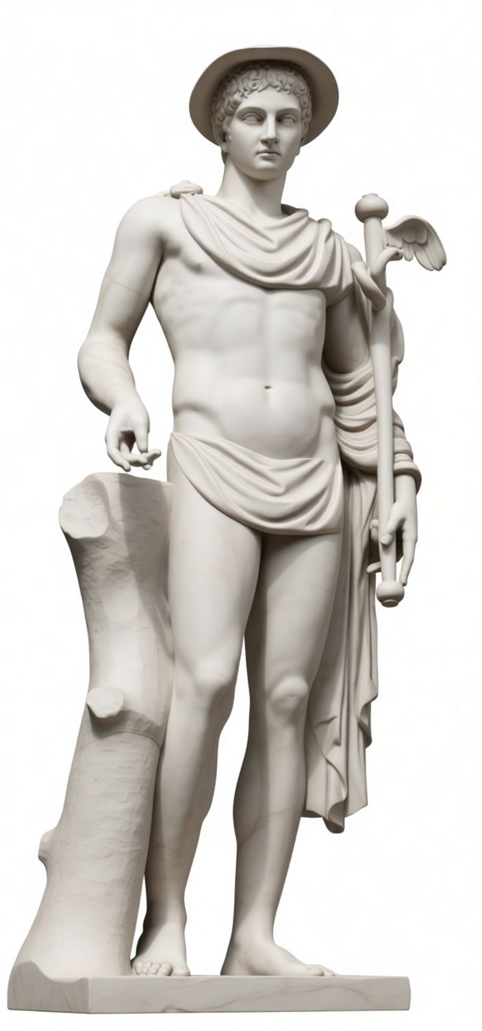 Hermes Classical Statue free 3D printable STL