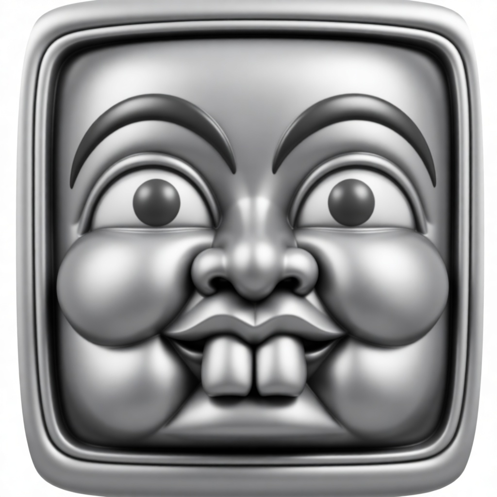 Funny Bunny Face Sculpture free 3D printable STL