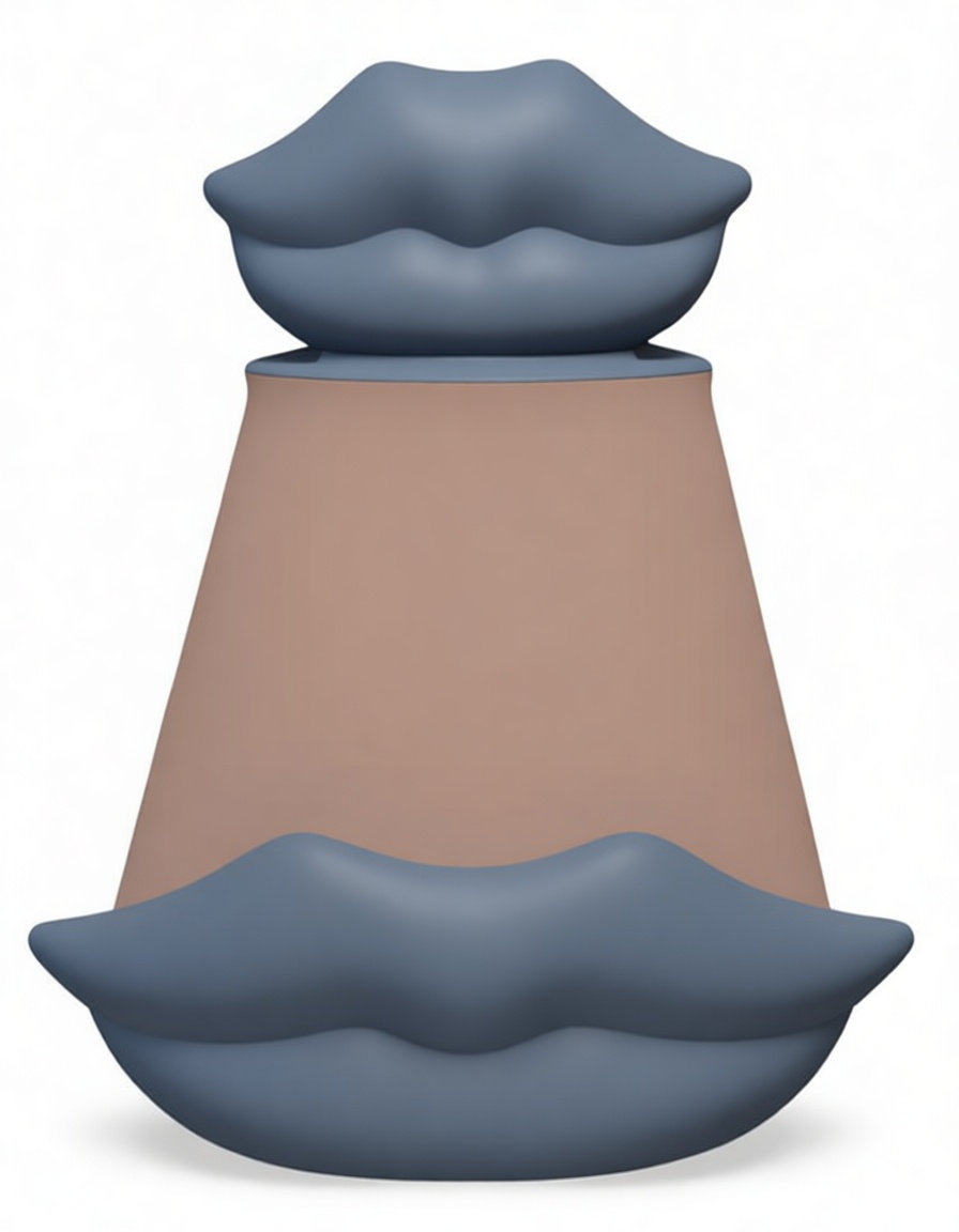 Lips Shaped Ring Box free 3D printable STL