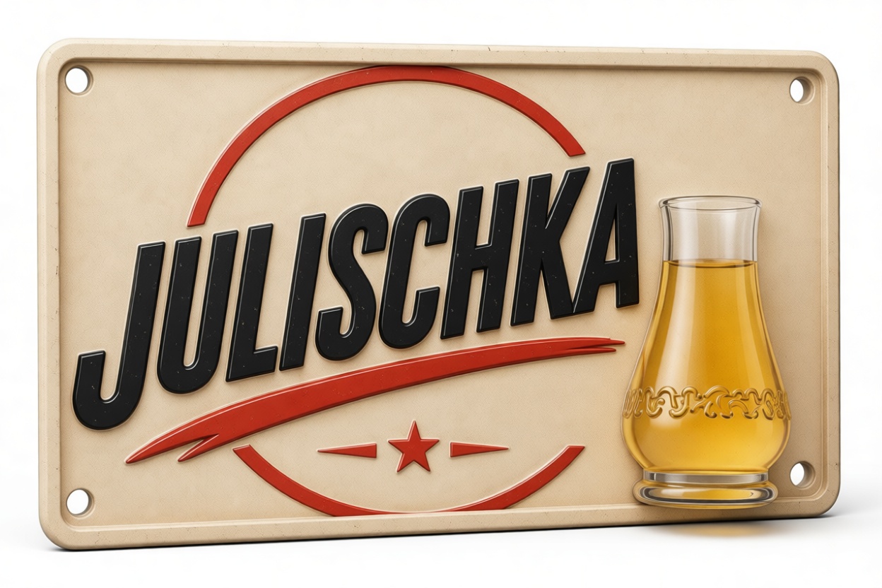 Julischka Sign Plaque free 3D printable STL