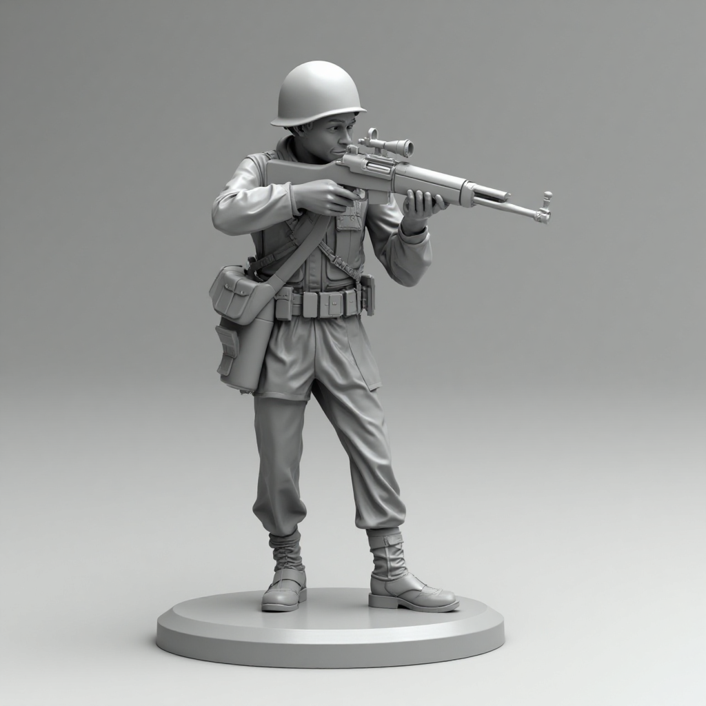 Vietcong Soldier Miniature free 3D printable STL
