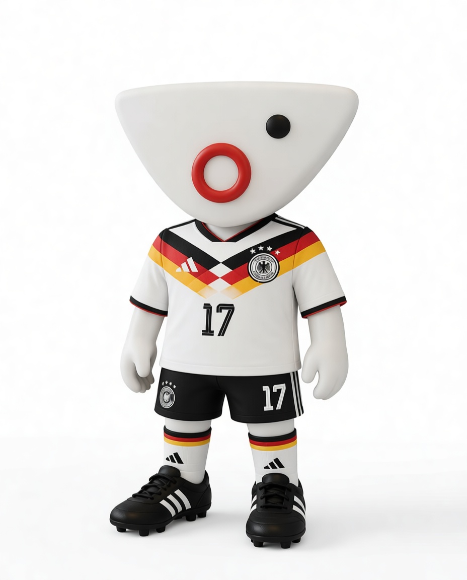 Germany Soccer Figurine free 3D printable STL