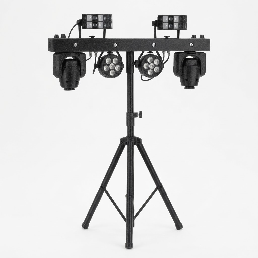 Stage Lighting Rig Model free 3D printable STL