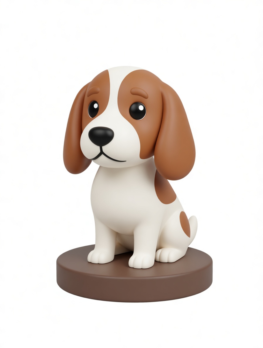 Beagle Dog Figurine free 3D printable STL