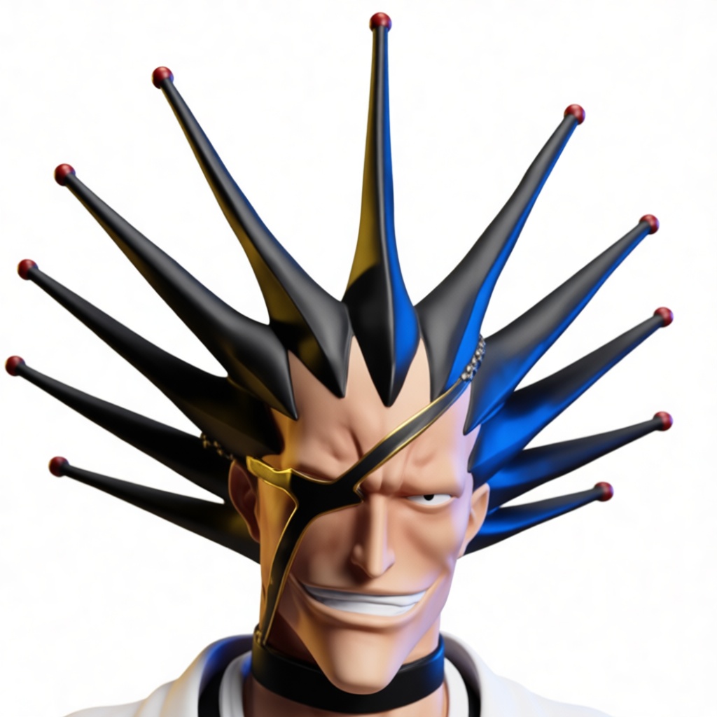Franky One Piece Bust free 3D printable STL