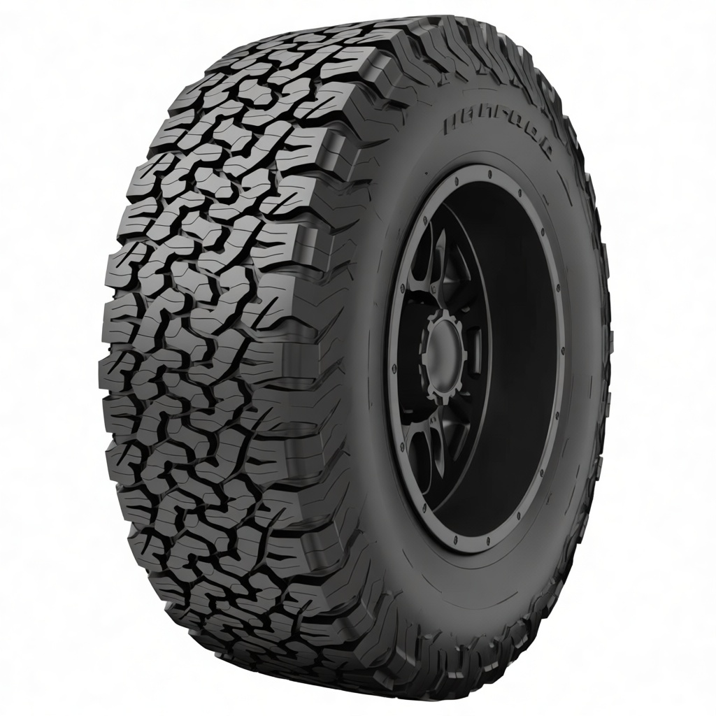 All-Terrain Tire Model free 3D printable STL