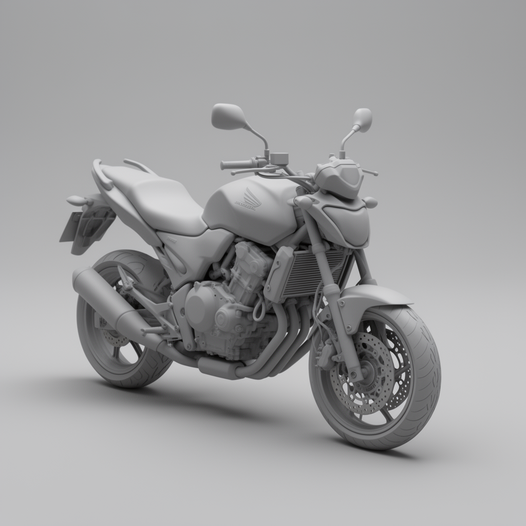 Honda Hornet 2014 Model free 3D printable STL