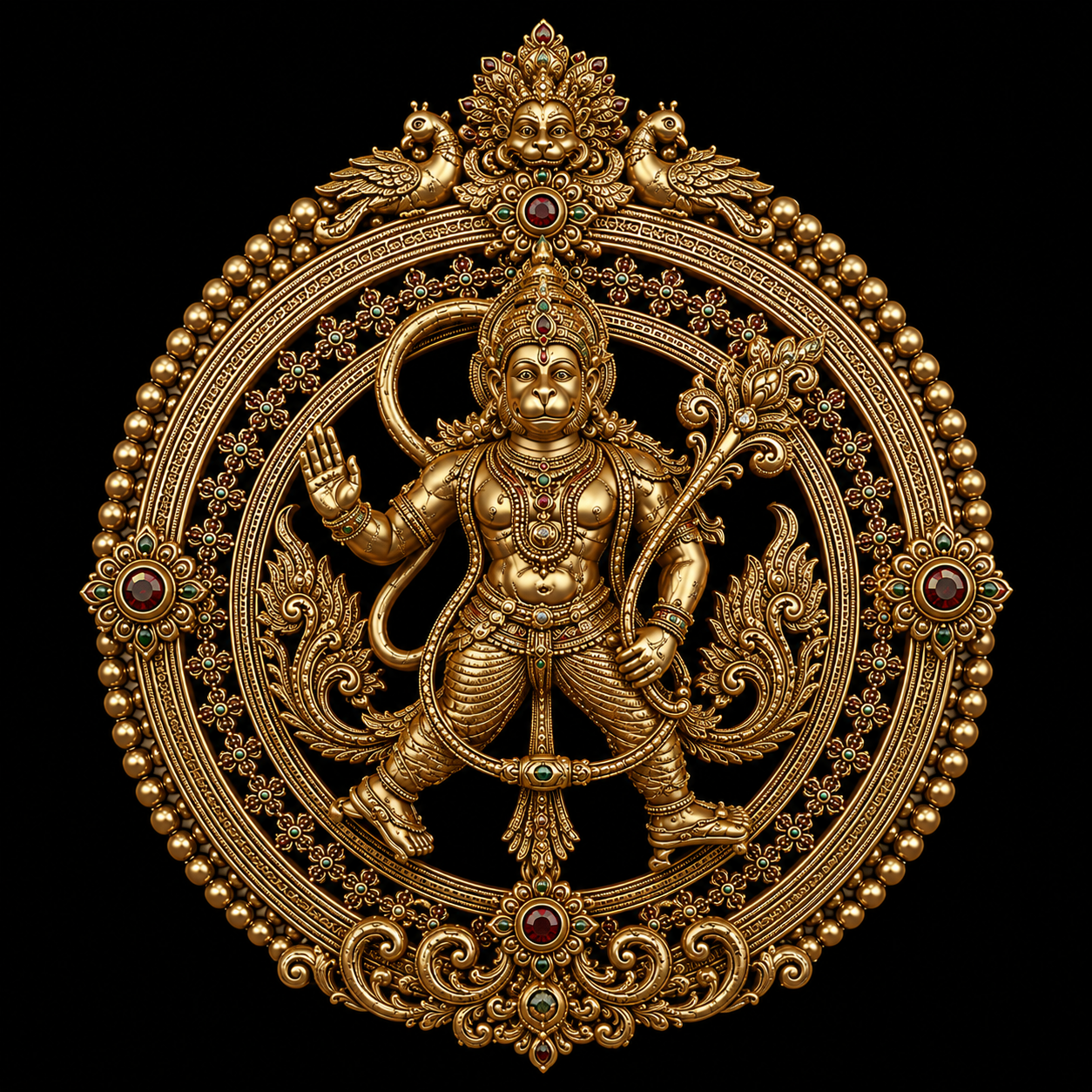 Hanuman Decorative Sculpture free 3D printable STL