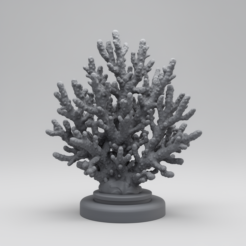 Coral Reef Sculpture free 3D printable STL