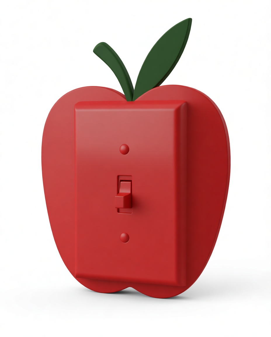 Apple Light Switch Cover free 3D printable STL