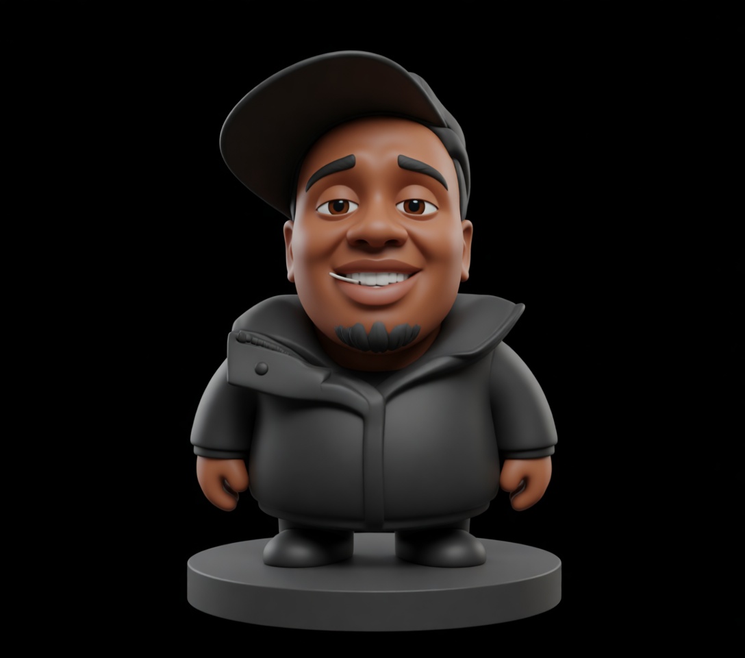 Stylized Man Figurine free 3D printable STL