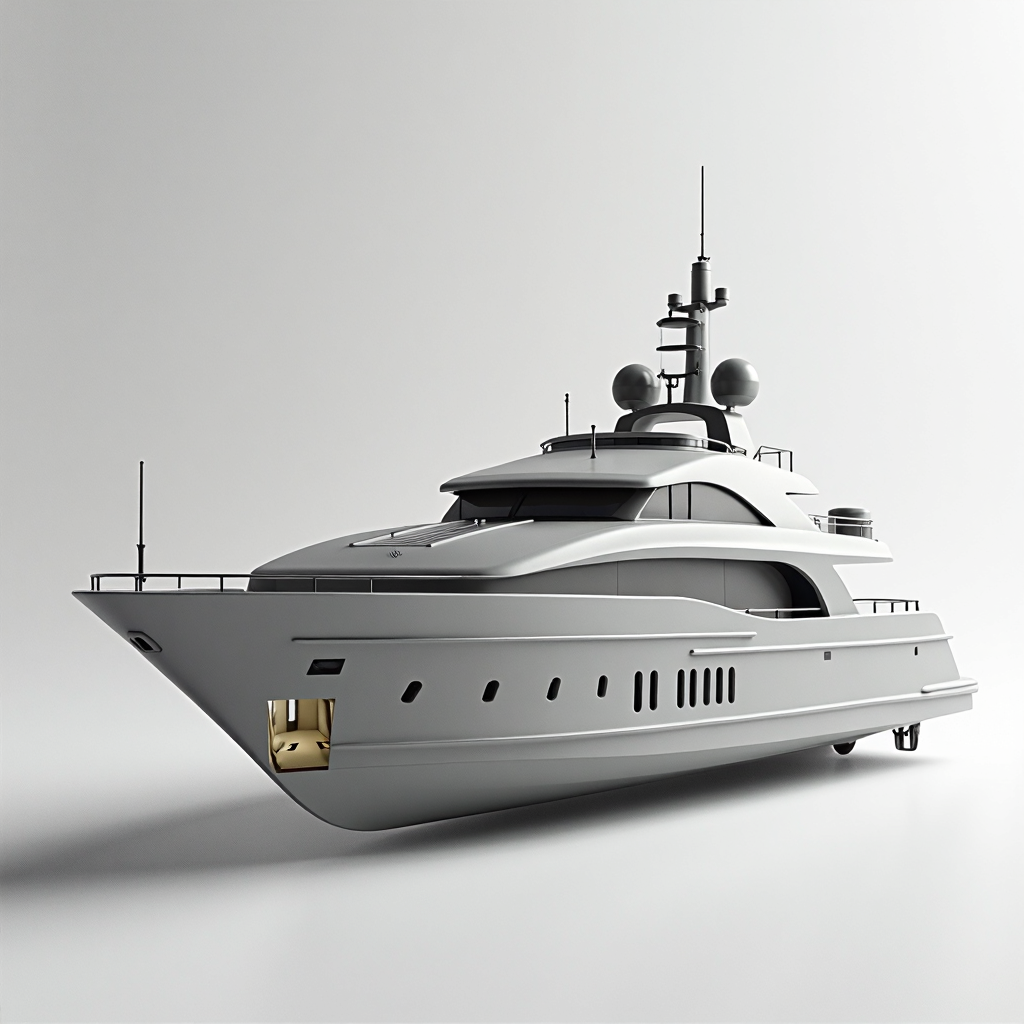 Benetti 150ft Yacht Model free 3D printable STL